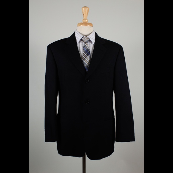 Hugo Boss Other - HUGO BOSS Einstein 40S Black 3B Sport Coat 38-R
